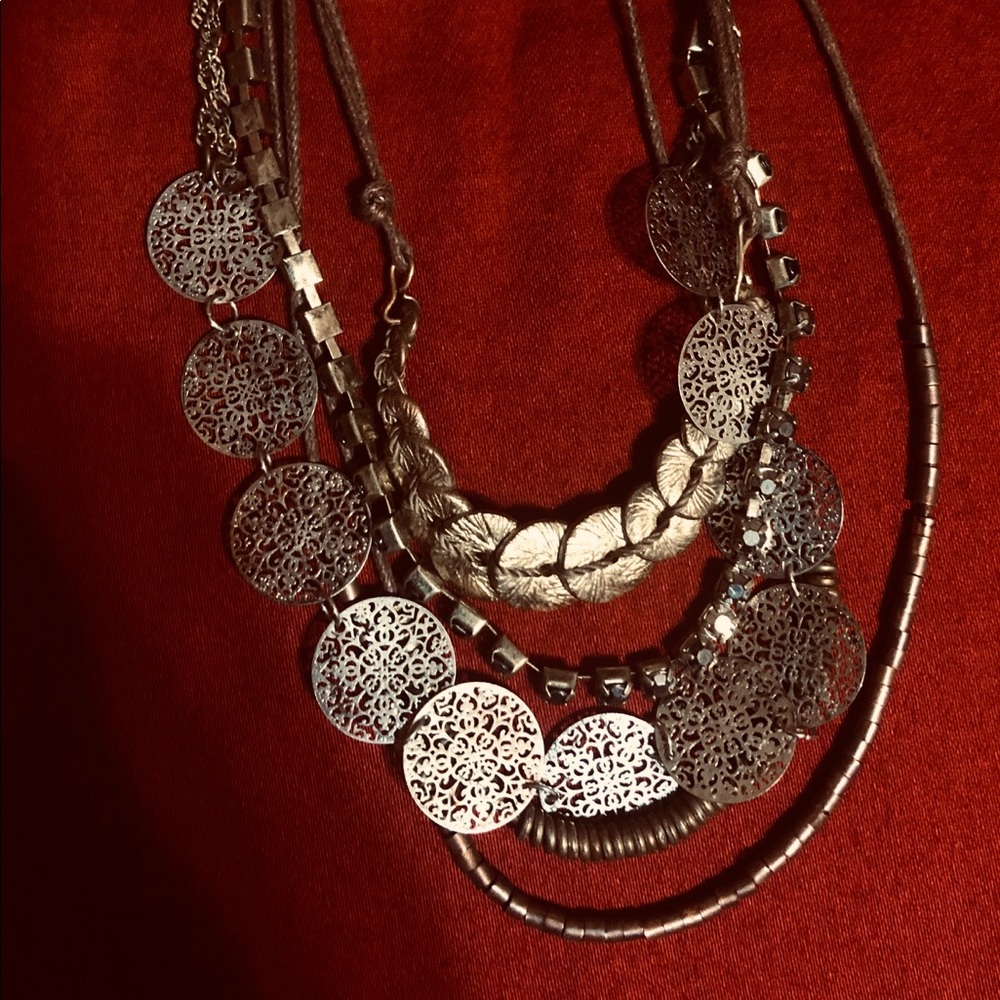 Rustic Necklace And Earring Set - image 3
